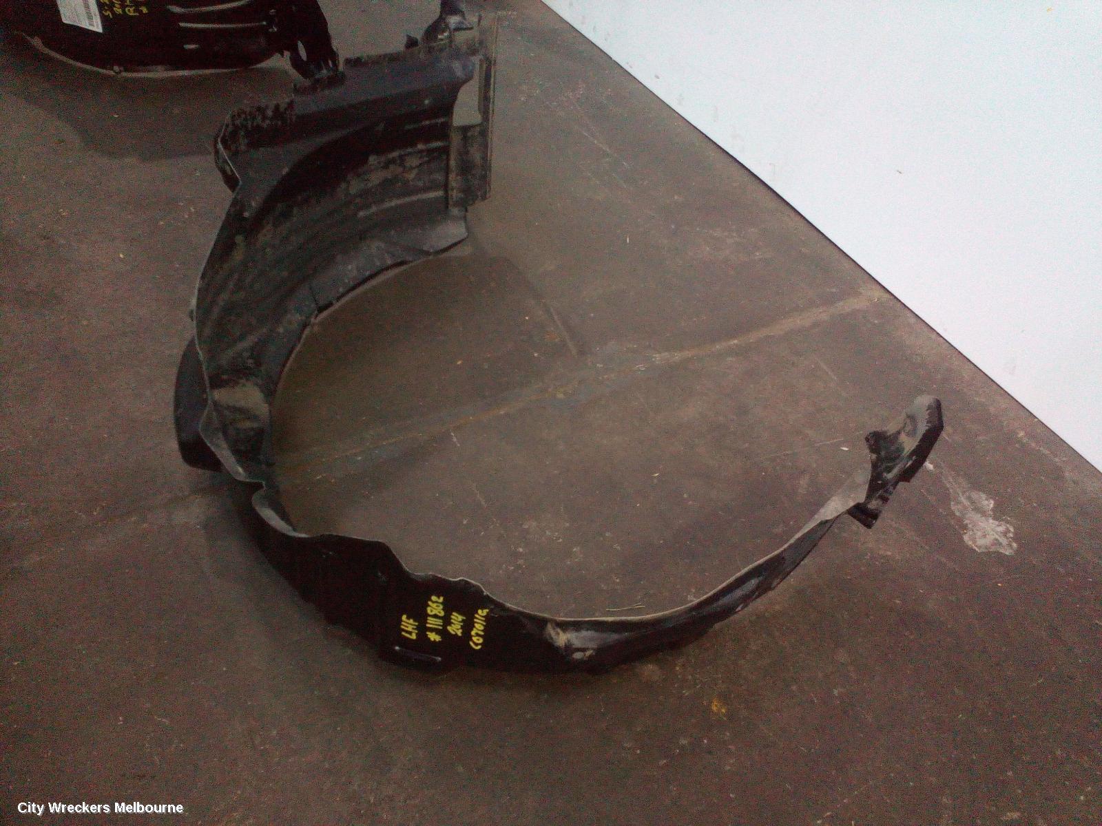 TOYOTA COROLLA LEFT GUARD LINER, ZRE182R/ZWE186R, HATCH, 10/2012 - 06/2018 - Image 3