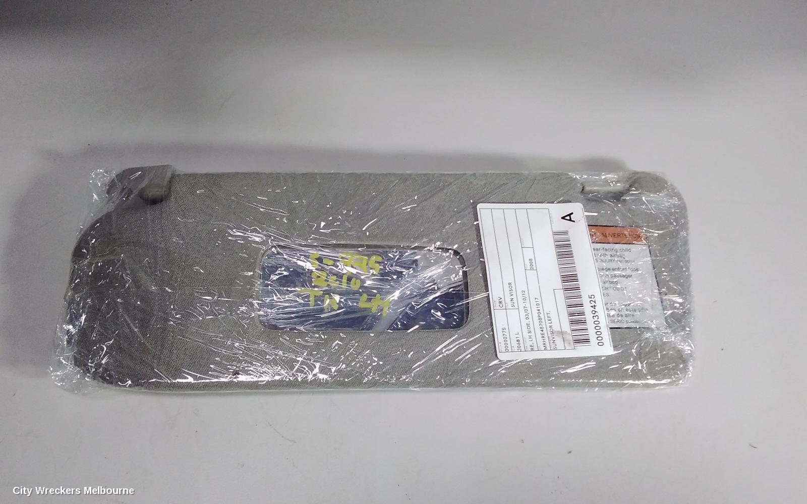 HONDA CRV SUNVISOR, RE, LH SIDE, 03/2007 - 10/2012 - Image 3