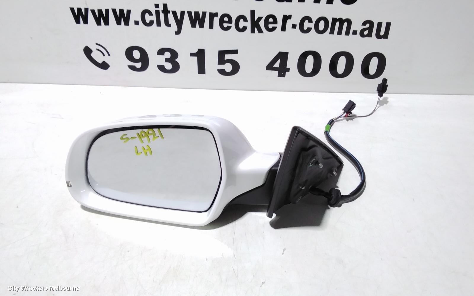 AUDI A5 LEFT DOOR MIRROR, 8F, A5/RS5/S5, CABRIO, MANUAL FOLD, NON MEMORY, NON LANE CHANGE ASSIST TYPE (6XD/7Y0), 08/2009 - 11/2016 - Image 3