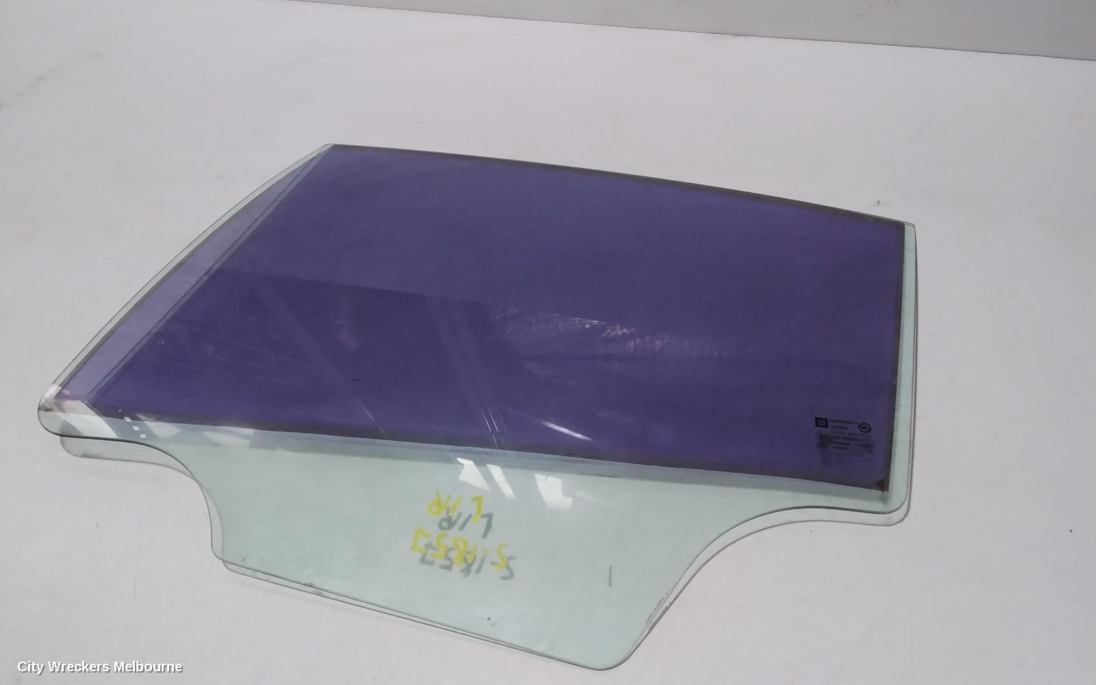 HOLDEN CRUZE LEFT REAR DOOR WINDOW, JG-JH, SEDAN, 03/2009 - 01/2017 - Image 2