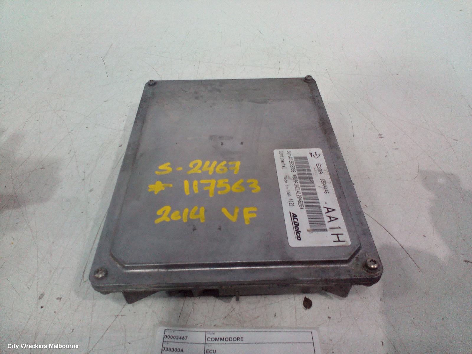 HOLDEN COMMODORE ECU, ENGINE ECU, V6, ECU ONLY, VF, 05/2013 - 12/2017 - Image 1