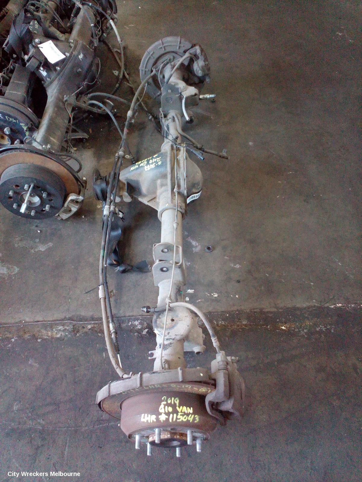 LDV G10 REAR DIFF ASSEMBLY, SV7A/SV7C, 2.0, PETROL, AUTO, 04/2015 ONWARDS - Image 1