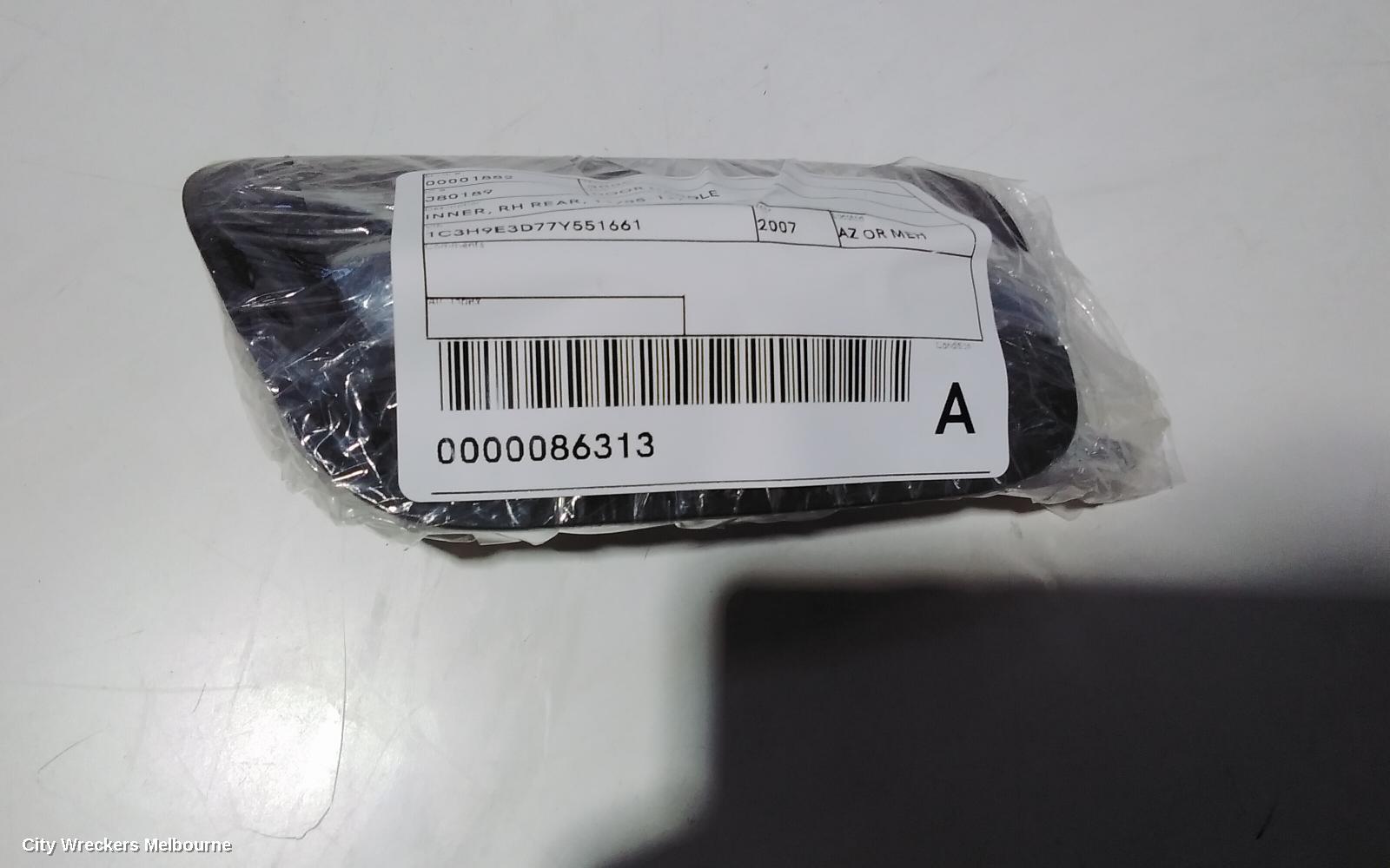 CHRYSLER 300C DOOR HANDLE, INNER, RH REAR, 11/2005 - 12/2011 - Image 3
