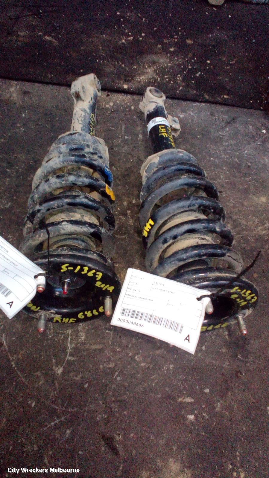 MITSUBISHI TRITON RIGHT FRONT STRUT, MQ-MR, 03/2015 - 10/2023 - Image 2