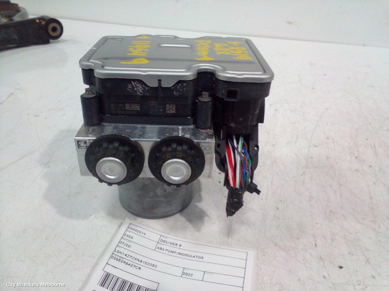 LDV DELIVER 9 ABS PUMP/MODULATOR, DIESEL, 2.0, P/N C00112745, 07/2020 ONWARDS - Image 3