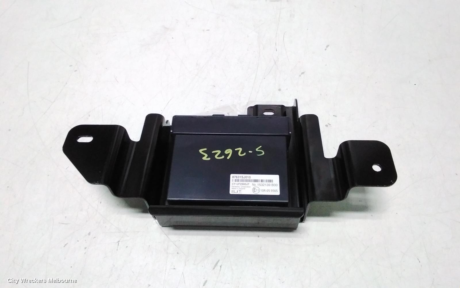 SUBARU FORESTER, SK, 08/2018 - 11/2024, 18 -21 REVERSE ADA AUTOMATIC BRAKE CONTROL ECU MODULE 87631SJ010: 118129 - Image 1