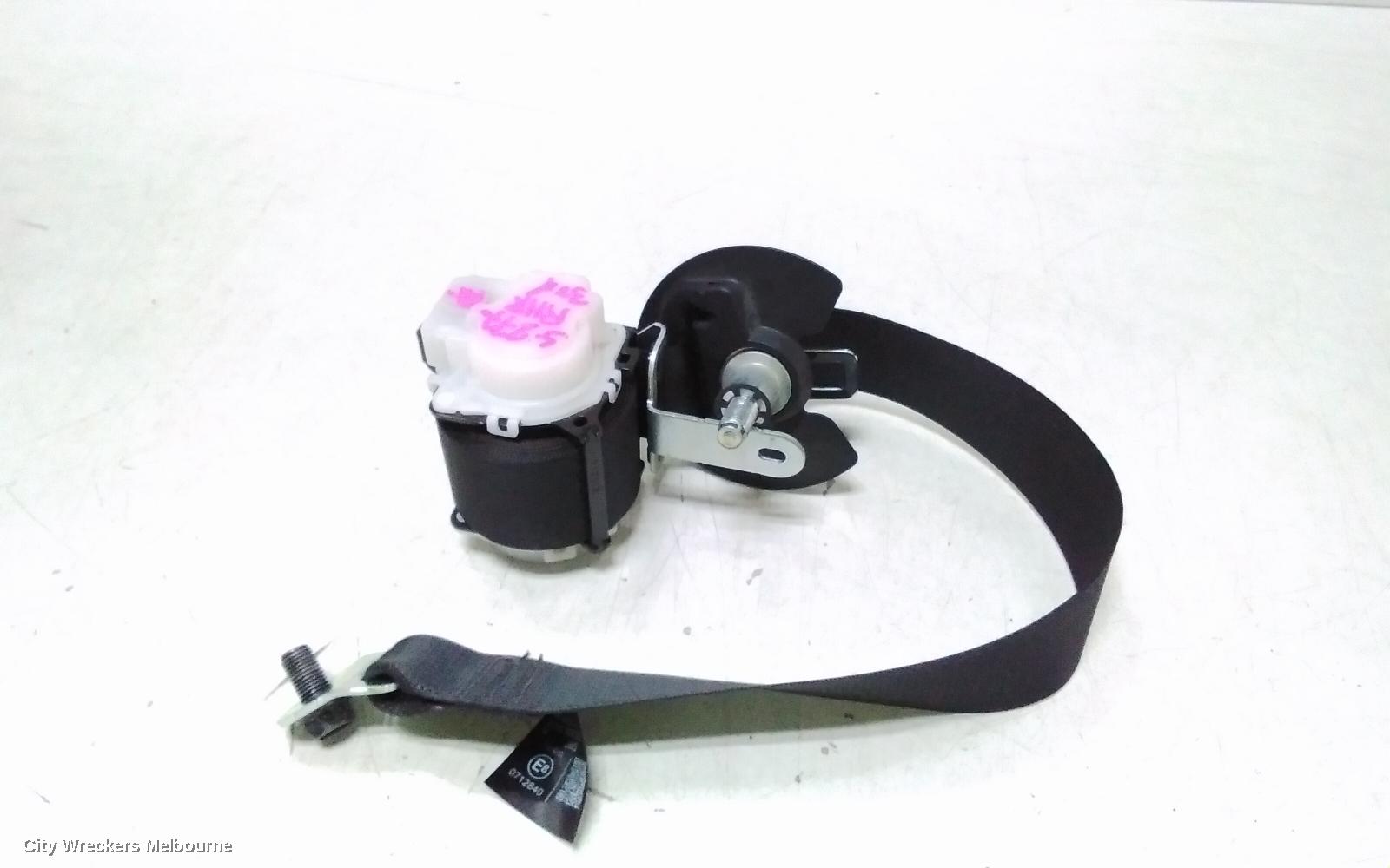 TOYOTA KLUGER SEATBELT/STALK, RH REAR 3RD ROW, SEAT BELT ONLY, BLACK, XU70 SERIES, 03/2021 ONWARDS - Image 2