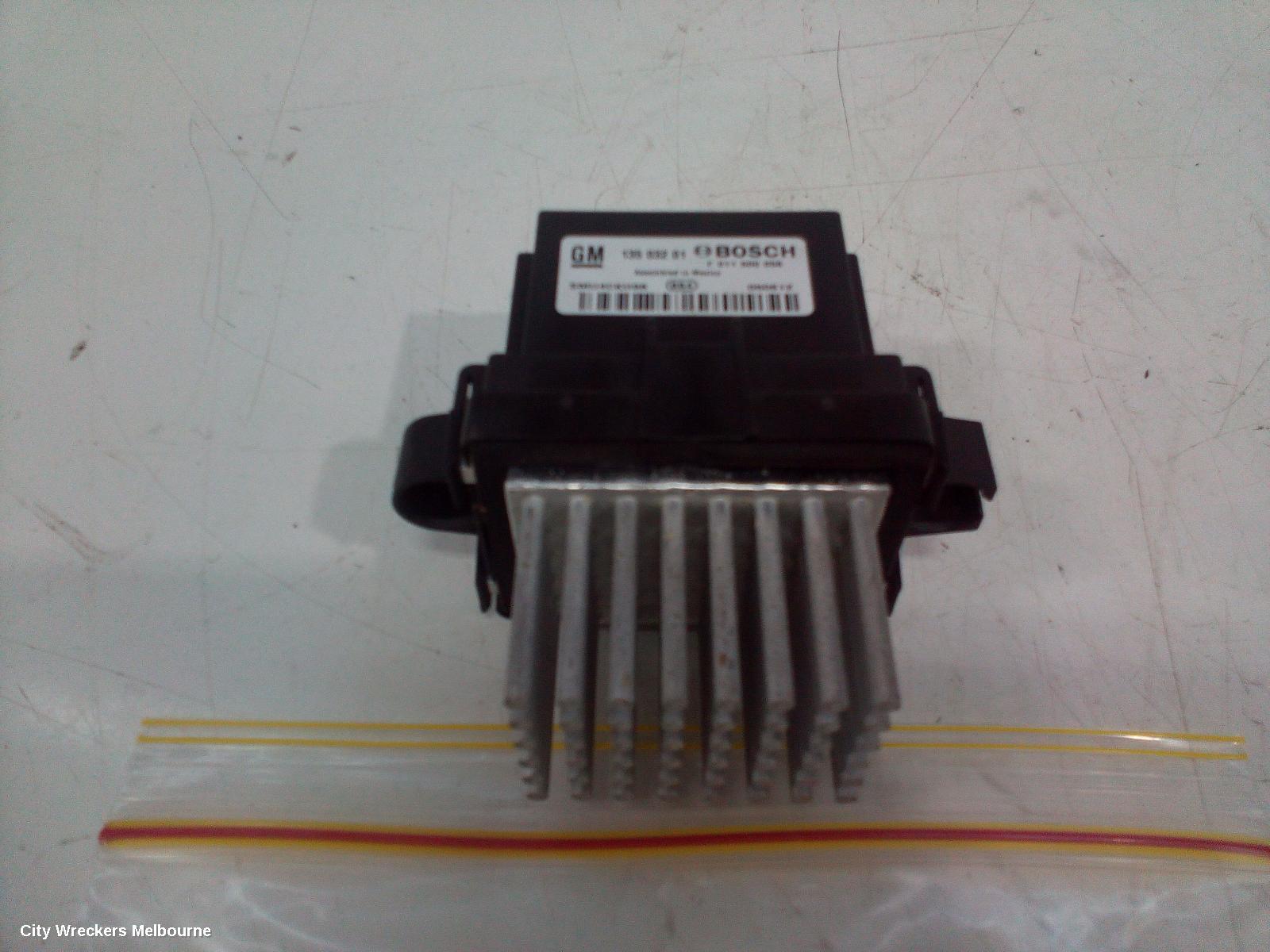 HOLDEN CRUZE FAN SPEED RESISTOR, JH, 03/2011 - 01/2017 - Image 3