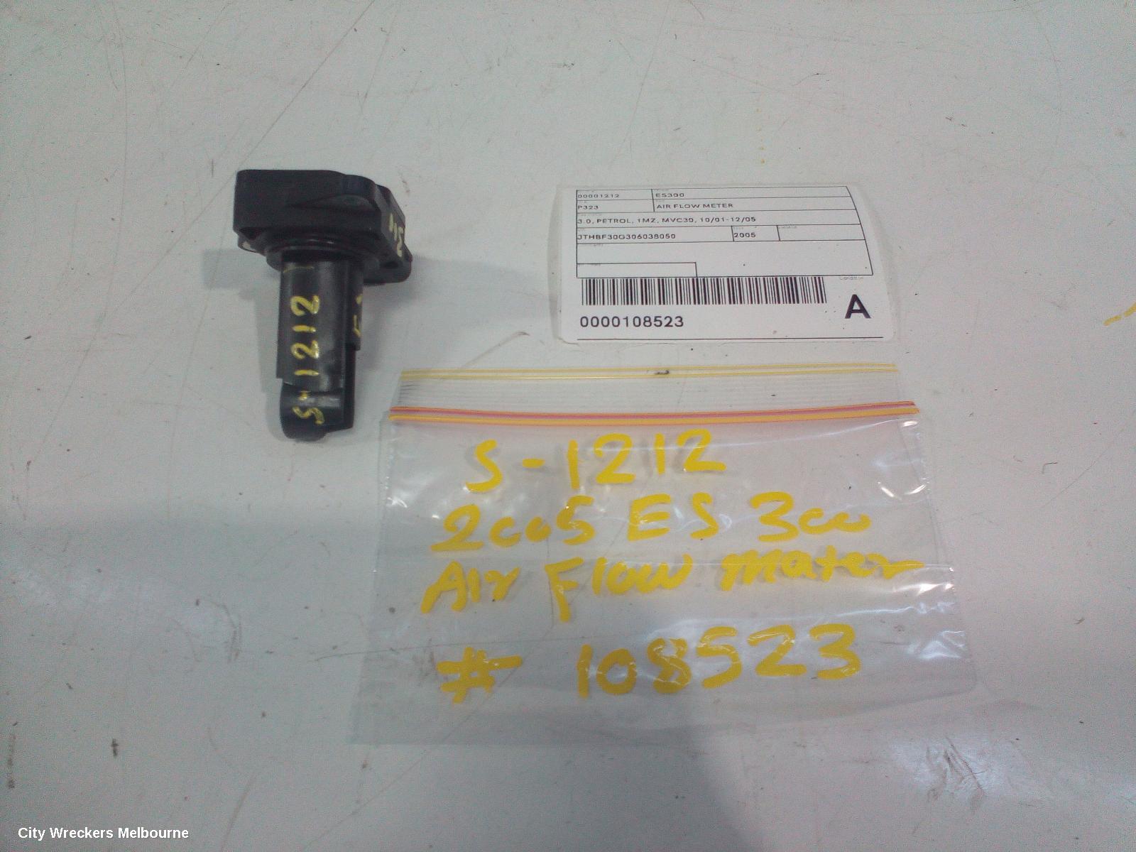 LEXUS ES300 (92-05) AIR FLOW METER, 3.0, PETROL, 1MZ, MVC30, 10/2001 - 12/2005 - Image 1