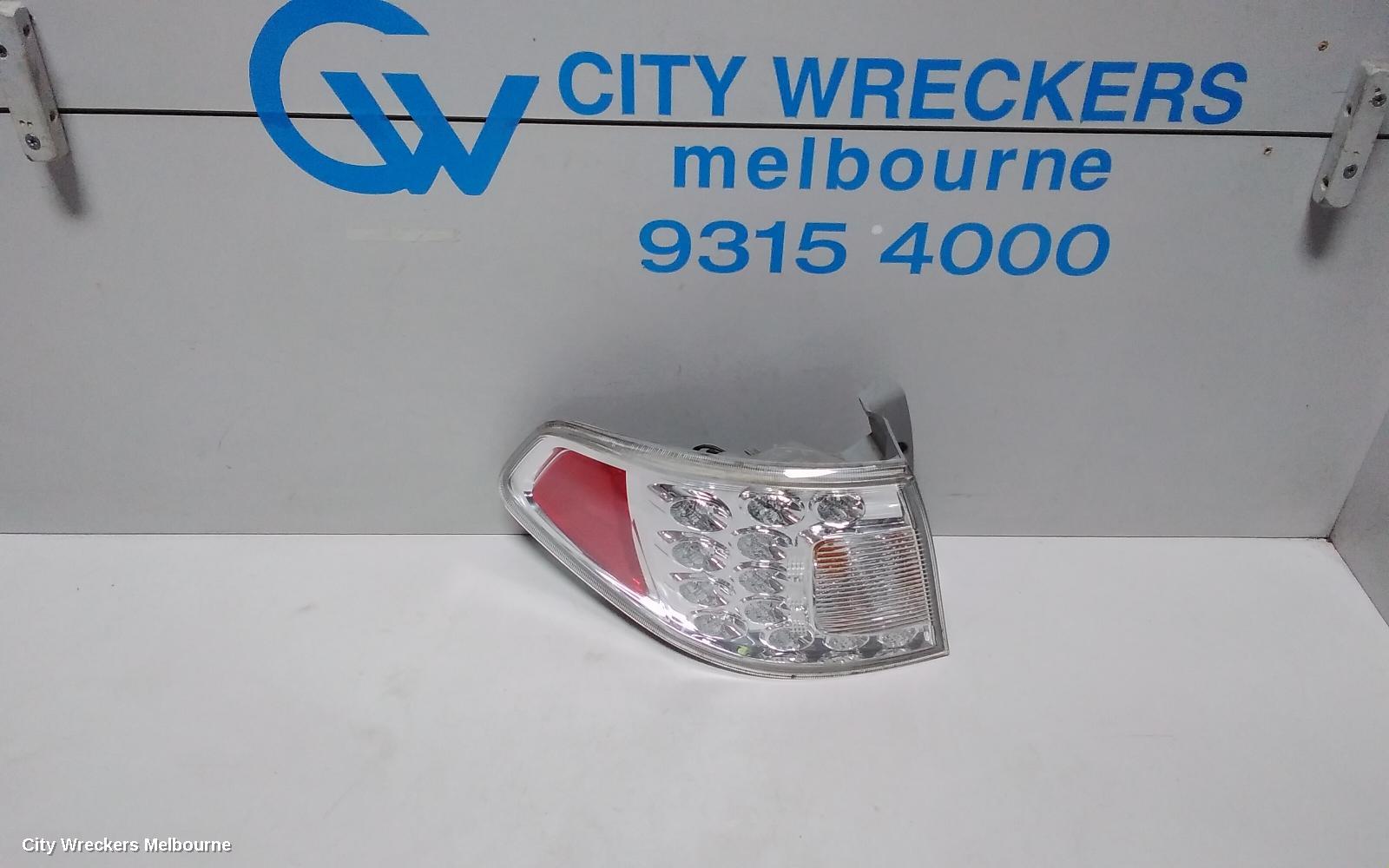 SUBARU IMPREZA LEFT TAILLIGHT, G3, HATCH, IN BODY, 04/2007 - 11/2011 - Image 1