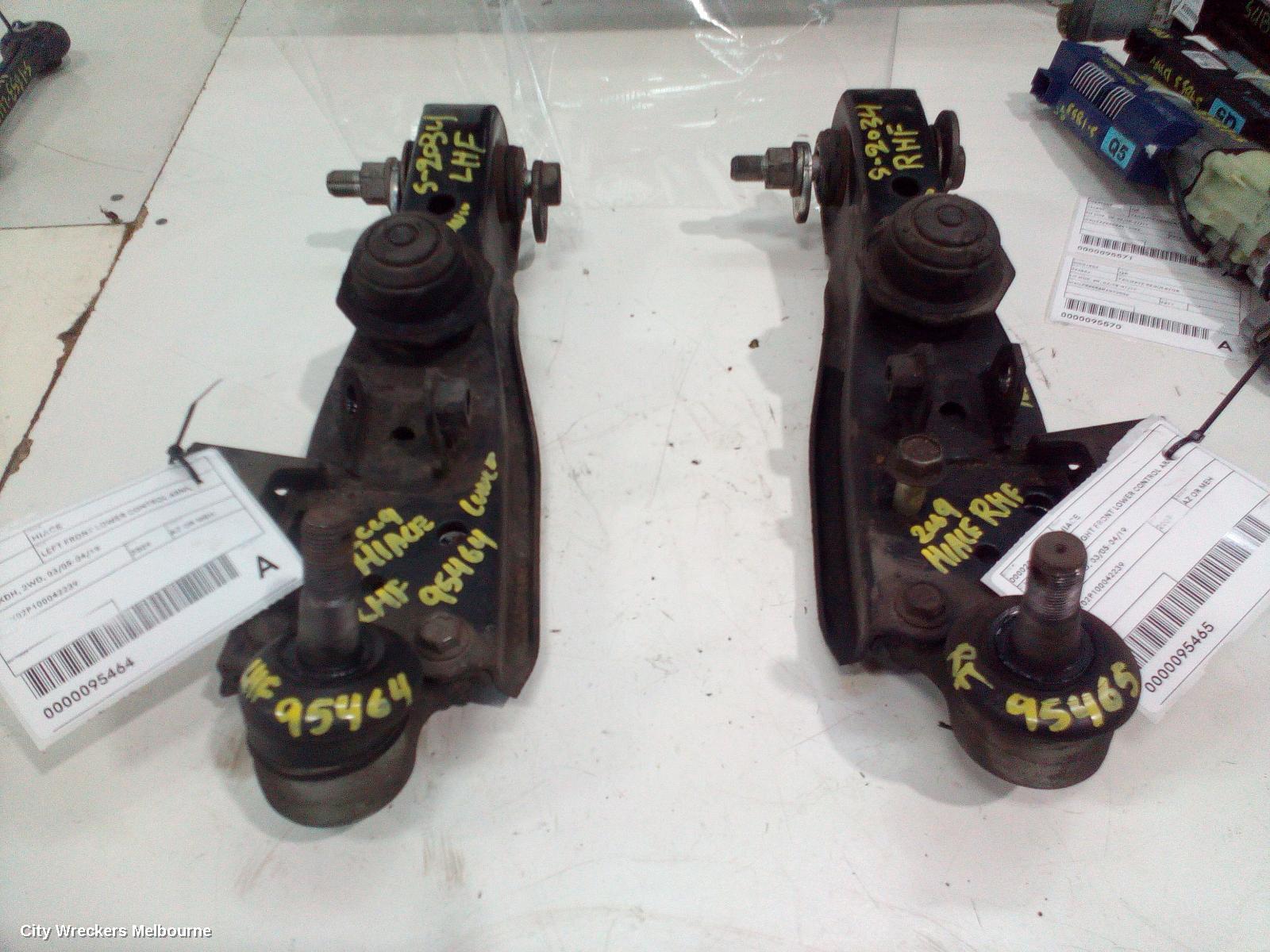 TOYOTA HIACE RIGHT FRONT LOWER CONTROL ARM, TRH/KDH, 2WD, 03/2005 - 04/2019 - Image 3