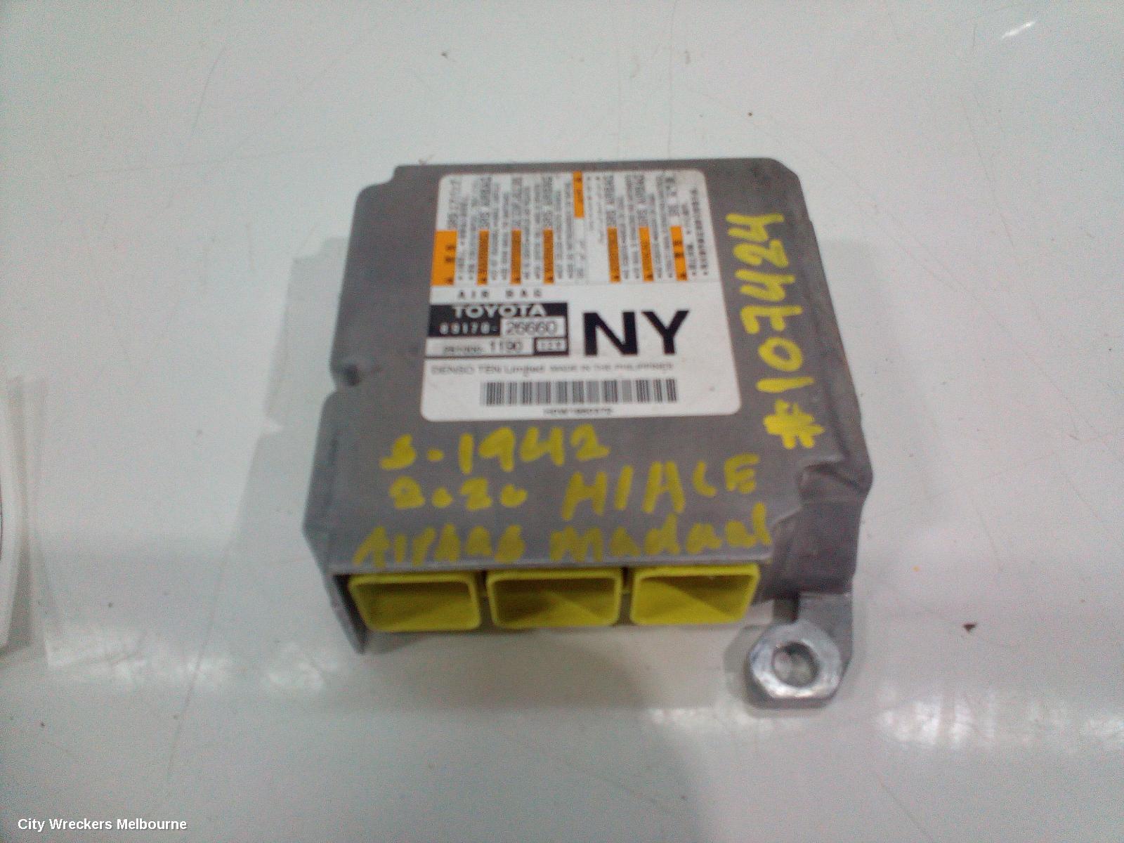 TOYOTA HIACE AIRBAG MODULE/SENSOR, MODULE, 300 SERIES, 04/2019 ONWARDS - Image 1