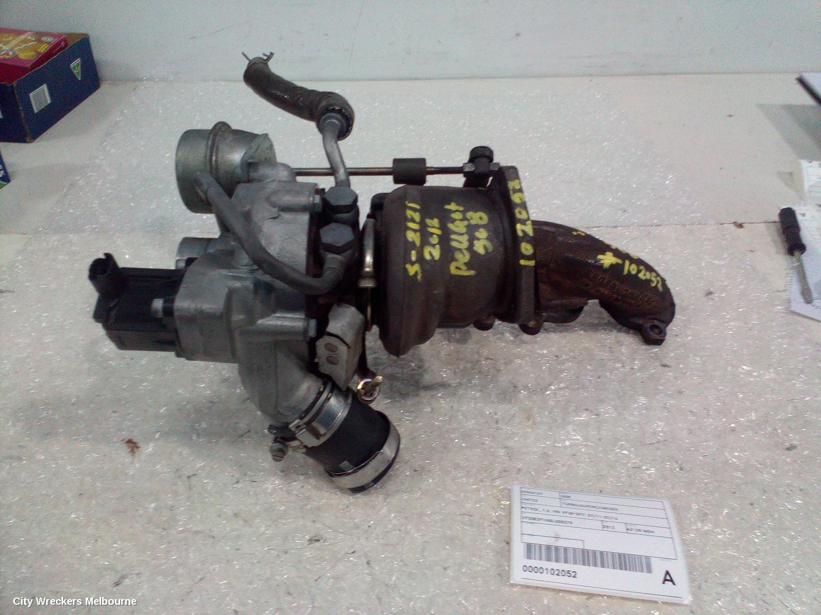 PEUGEOT 508 TURBO SUPERCHARGER, PETROL, 1.6, VIN VF38*5FV, 07/2011 - 02/2015 - Image 1