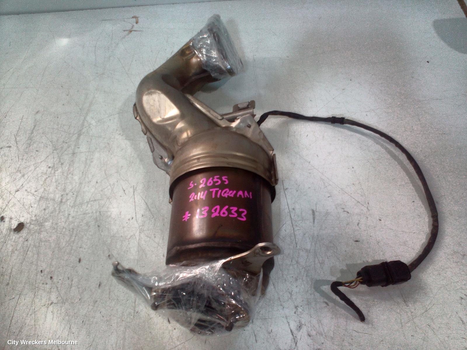 VOLKSWAGEN TIGUAN CATALYTIC CONVERTER, CATALYTIC CONVERTER, 1.4, PETROL, CAVD/CTHA/CAVA/CTHD CODE, 5N, 07/2011 - 08/2016 - Image 2