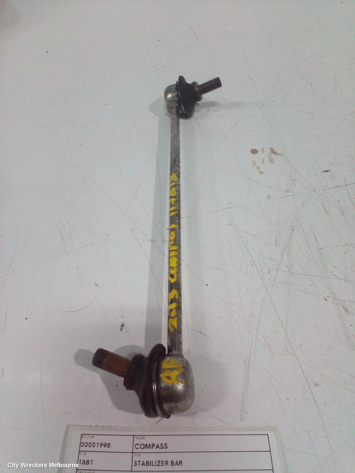 JEEP COMPASS STABILISER BAR, MK, 01/2012 - 12/2016 - Image 1