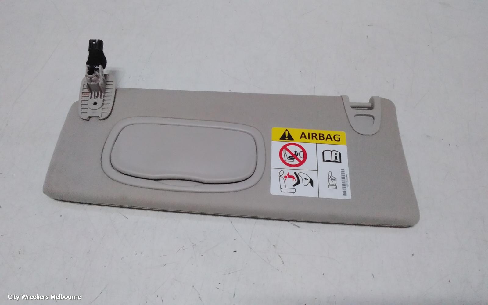 JEEP CHEROKEE SUNVISOR, KL, LH SIDE, 02/2014 - 11/2022 - Image 1