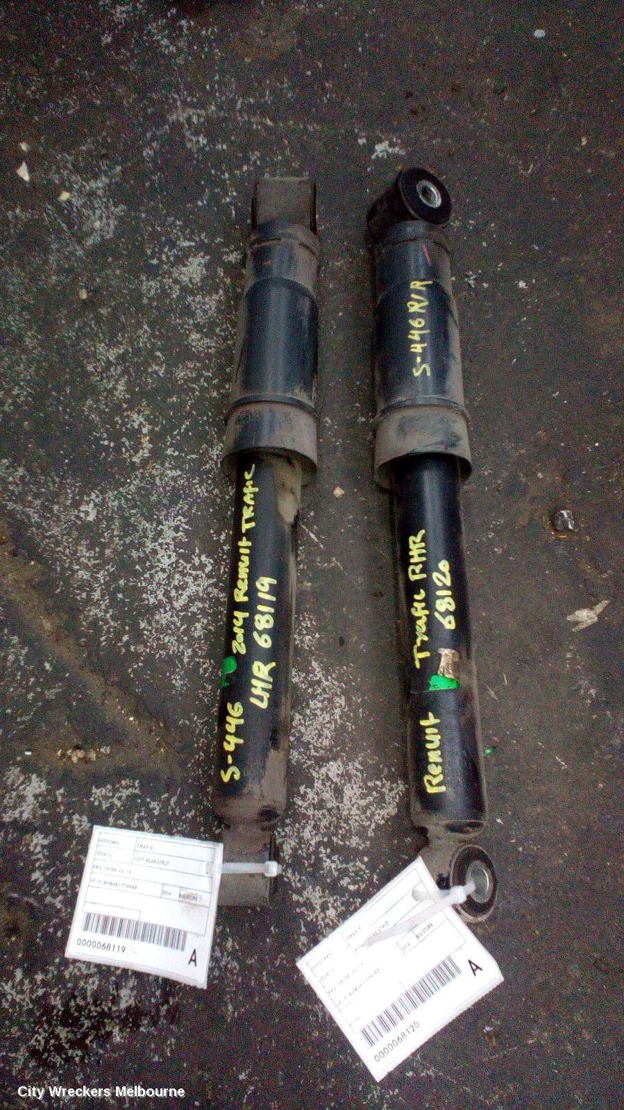 RENAULT TRAFIC RIGHT REAR STRUT, X83, 04/2004 - 12/2014 - Image 2