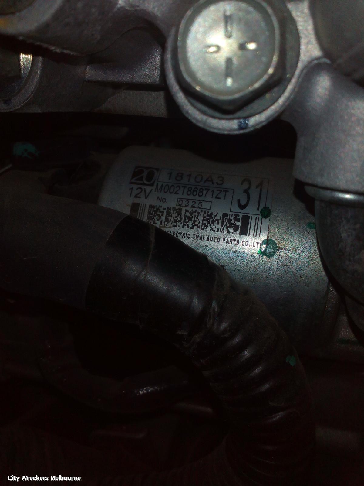 MITSUBISHI TRITON STARTER, DIESEL, 2.4, 4N15, AUTO T/M, MQ-MR, 04/2015 ONWARDS - Image 2