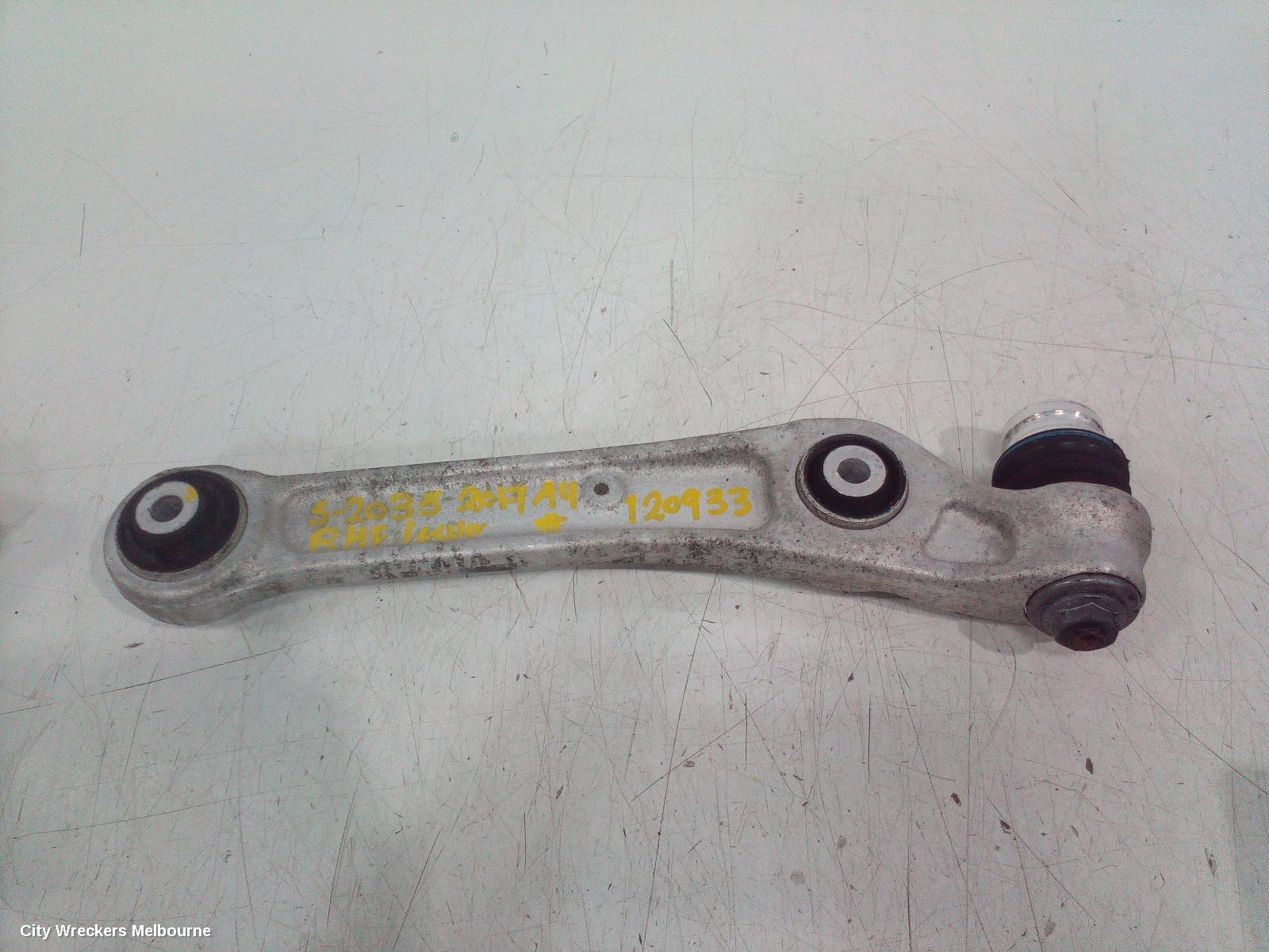 AUDI A4 RIGHT FRONT LOWER CONTROL ARM, FRONT, STRAIGHT TYPE, B9 8W, 10/2015 ONWARDS - Image 2