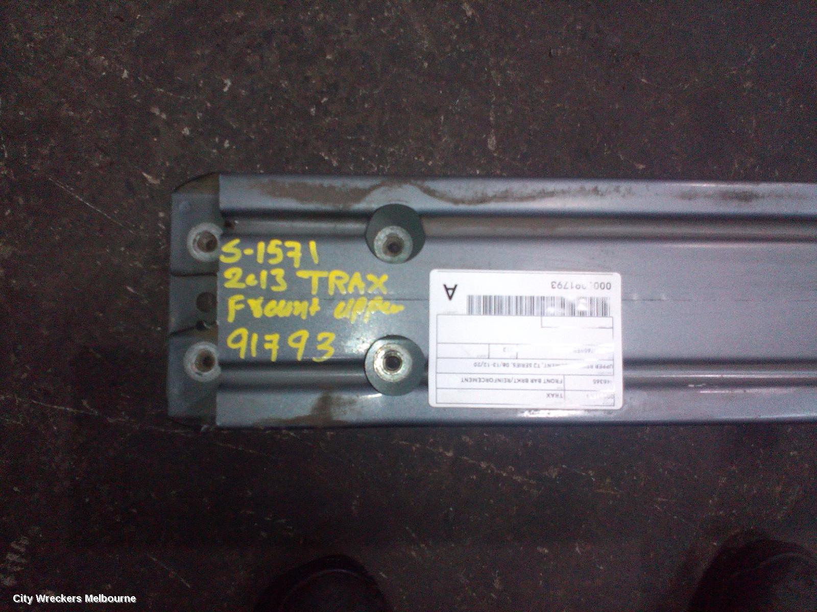 HOLDEN TRAX F/BAR REINFORC/BRACK, UPPER REINFORCEMENT, TJ SERIES, 08/2013 - 12/2020 - Image 3