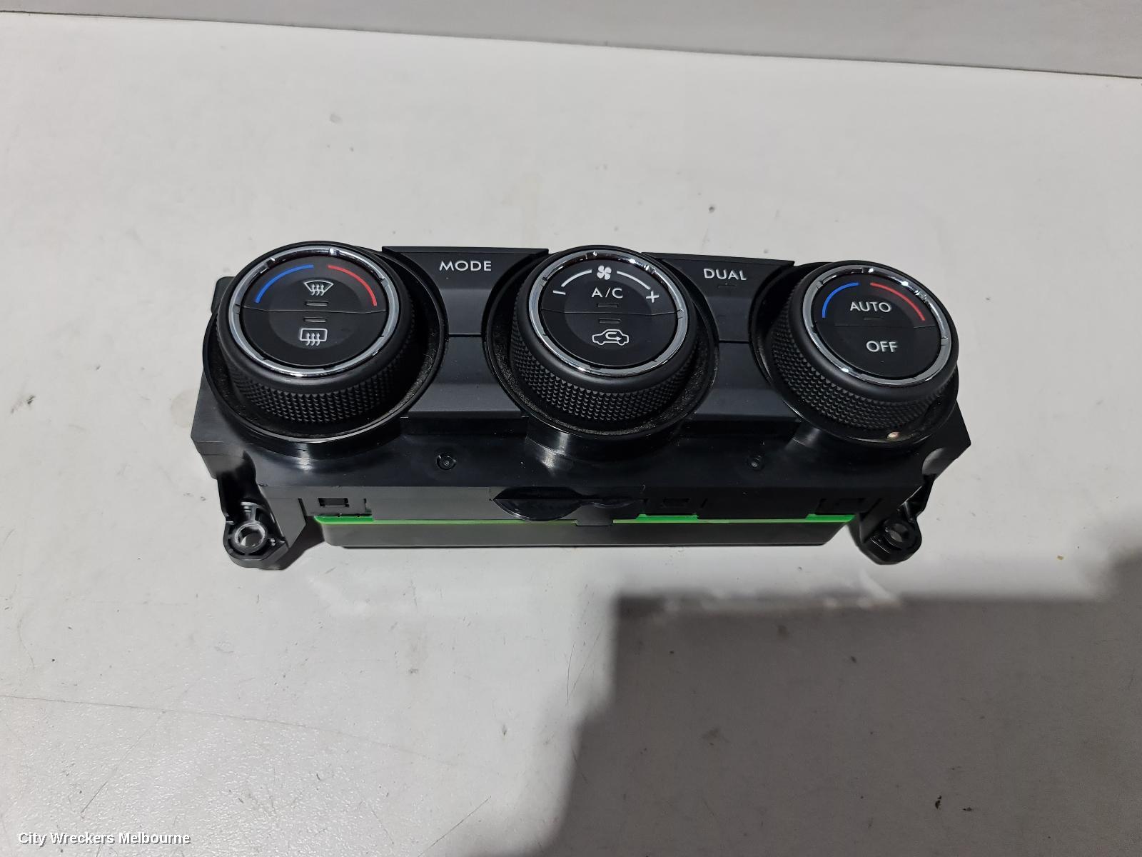 SUBARU XV HEATER/AC CONTROLS, CLIMATE CONTROL TYPE, G4X, 01/2012 ONWARDS - Image 2