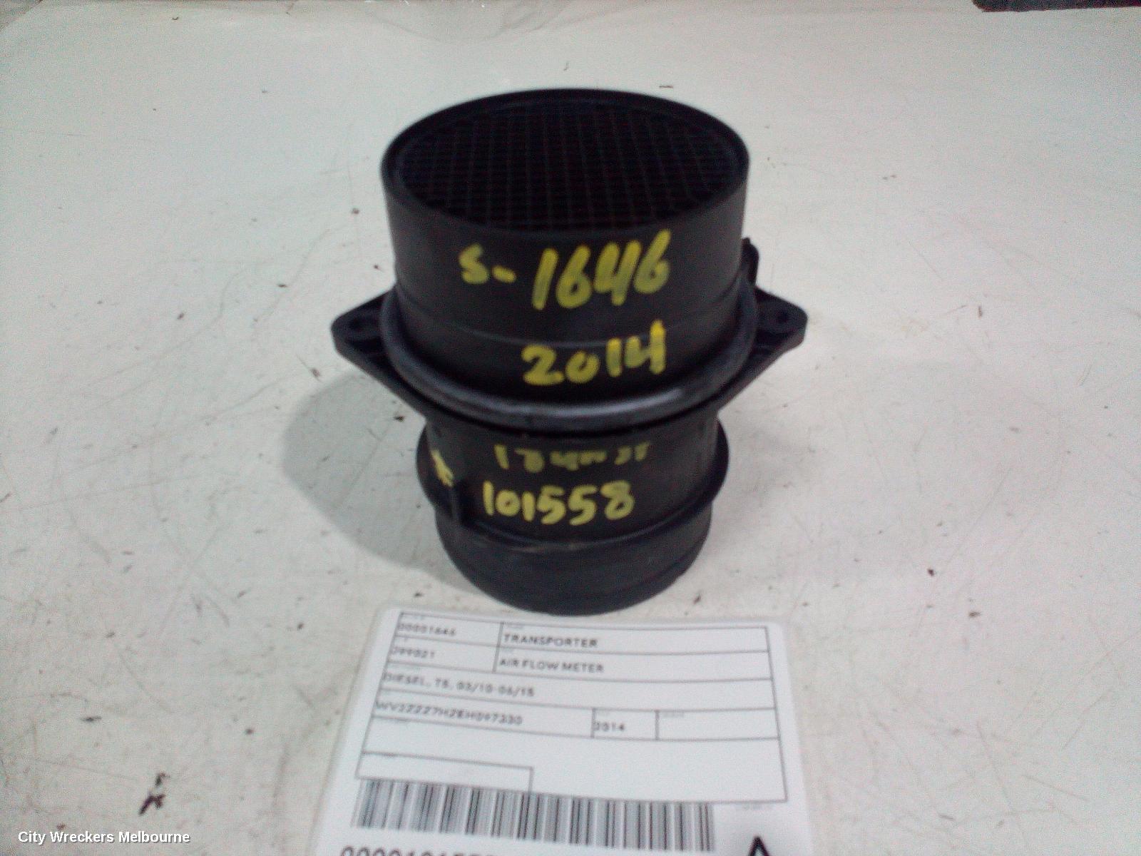 VOLKSWAGEN TRANSPORTER AIR FLOW METER, DIESEL, T5, 03/2010 - 06/2015 - Image 1