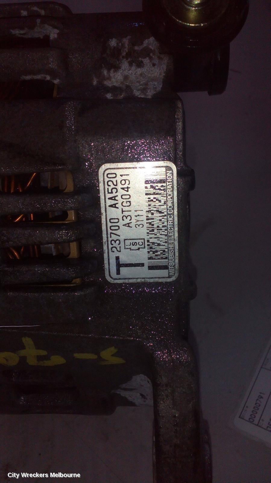 SUBARU LIBERTY ALTERNATOR, PETROL, 2.5, EJ25, 4TH GEN, 09/2003 - 08/2009 - Image 1