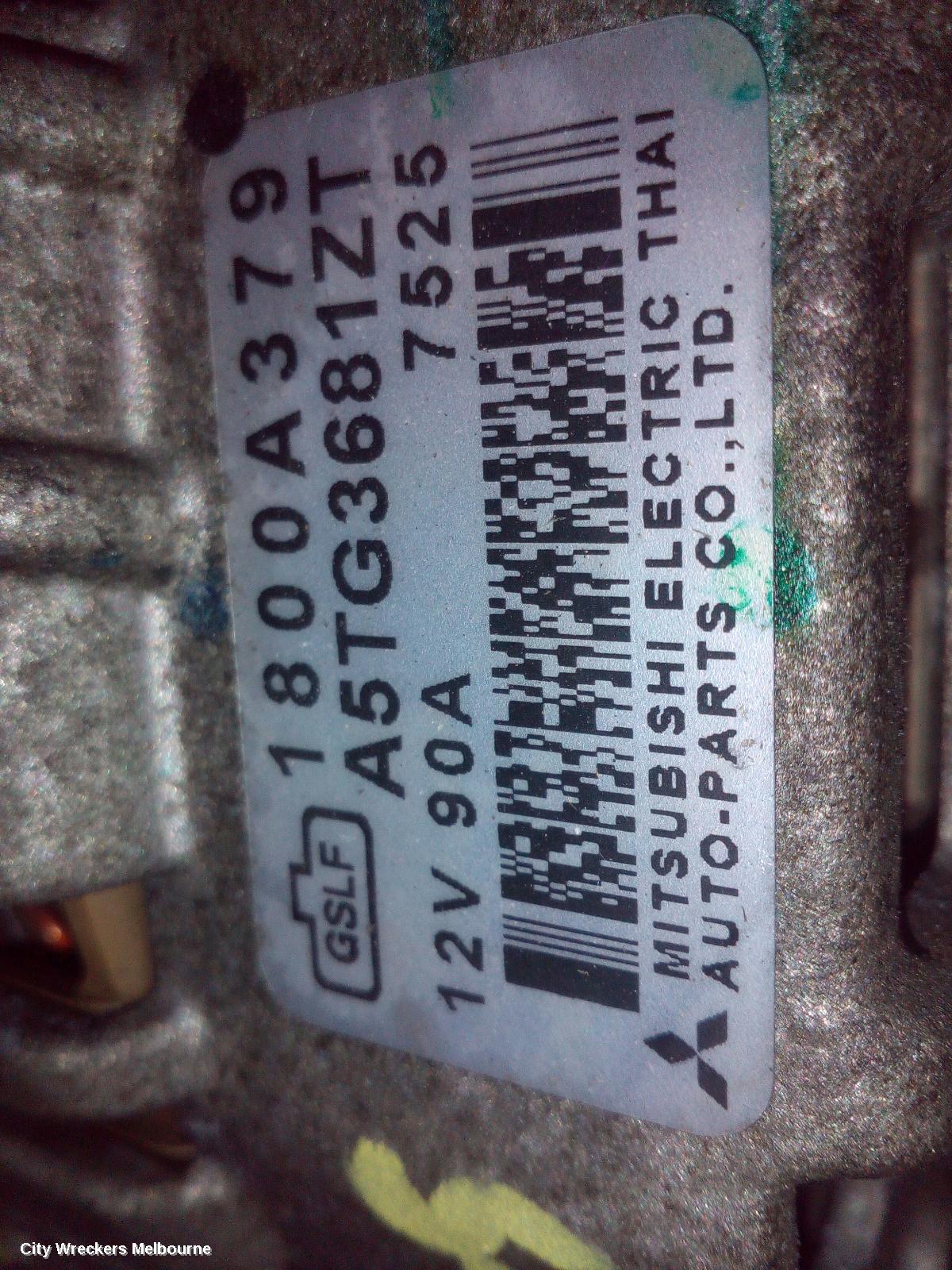 MITSUBISHI TRITON ALTERNATOR, DIESEL, 2.4, 4N15, MQ-MR, 03/2015 ONWARDS - Image 3
