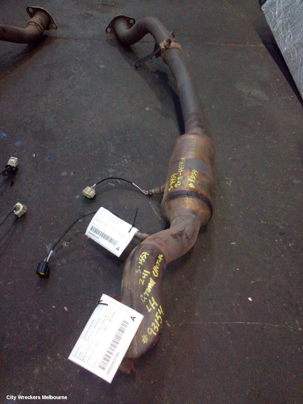 JEEP GRANDCHEROKEE CATALYTIC CONVERTER, MANIFOLD-CAT TYPE, 3.6, PETROL, LH SIDE, WK, 11/2010 - 03/2013 - Image 1