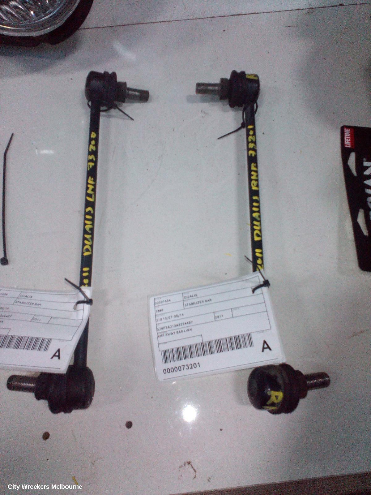 NISSAN DUALIS STABILISER BAR, J10 10/2007 - 05/2014 - Image 2