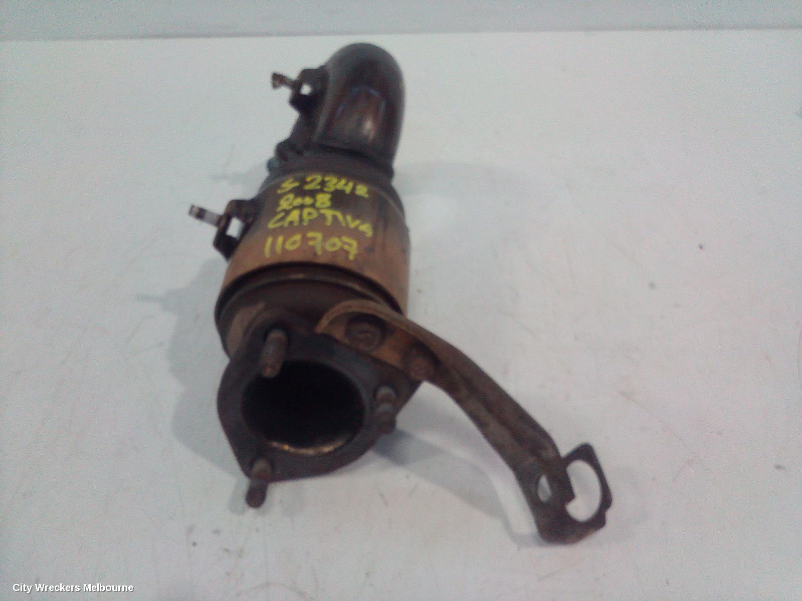 HOLDEN CAPTIVA CATALYTIC CONVERTER, DOWNPIPE-CAT TYPE, 2.0, DIESEL, CG, 03/2007 - 02/2011 - Image 1