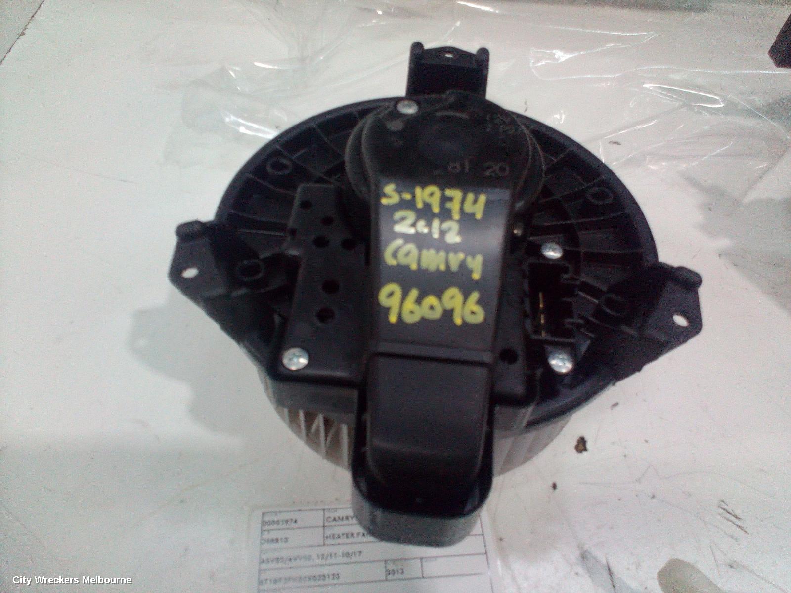 TOYOTA CAMRY HEATER FAN MOTOR, ASV50/AVV50, 12/2011 - 10/2017 - Image 2