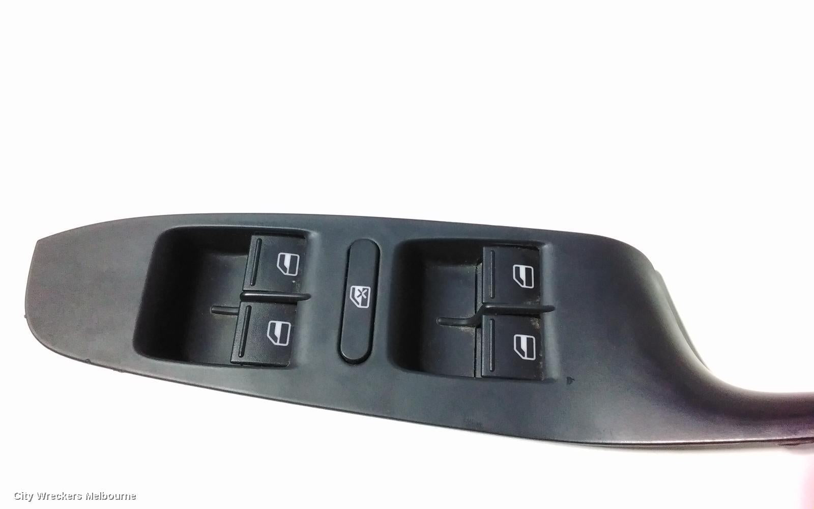 VOLKSWAGEN TIGUAN PWR DR WIND SWITCH, RH FRONT (MASTER SWITCH), W/O CHROME ON SWITCHES TYPE, 5N, 05/2008 - 08/2016 - Image 2