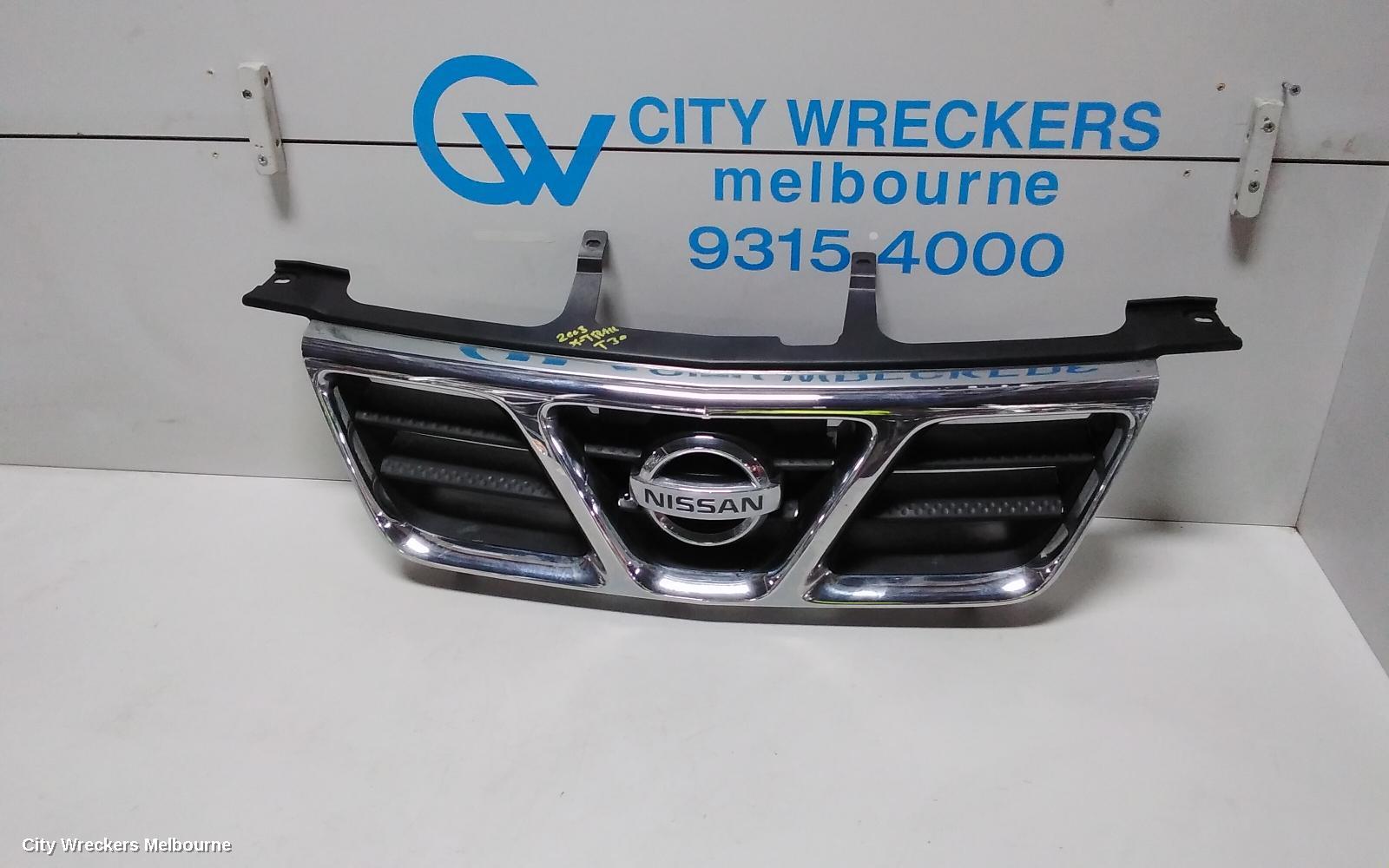 NISSAN XTRAIL GRILLE, RADIATOR GRILLE, T30, TI, CHROME, 10/2001 - 10/2003 - Image 2