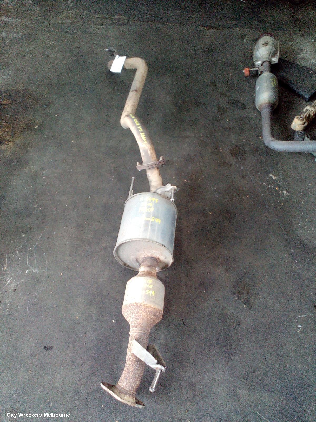 TOYOTA HIACE EXHAUST SYSTEM, TRH/KDH 03/2005 - 04/2019 - Image 1