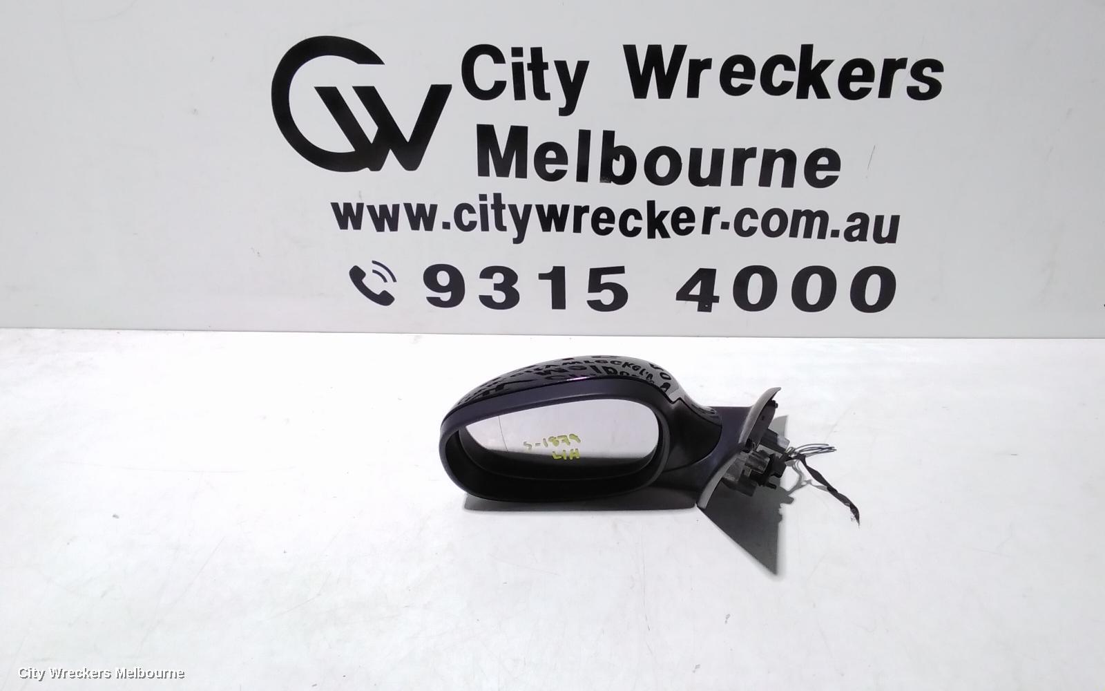 BMW 3 SERIES LEFT DOOR MIRROR, E90/E91, SEDAN/WAGON, STANDARD, NON SEAT ADJ., NON MEMORY & NON AUTO DIP TYPE (3 PIN), 09/2008 - 04/2012 - Image 1
