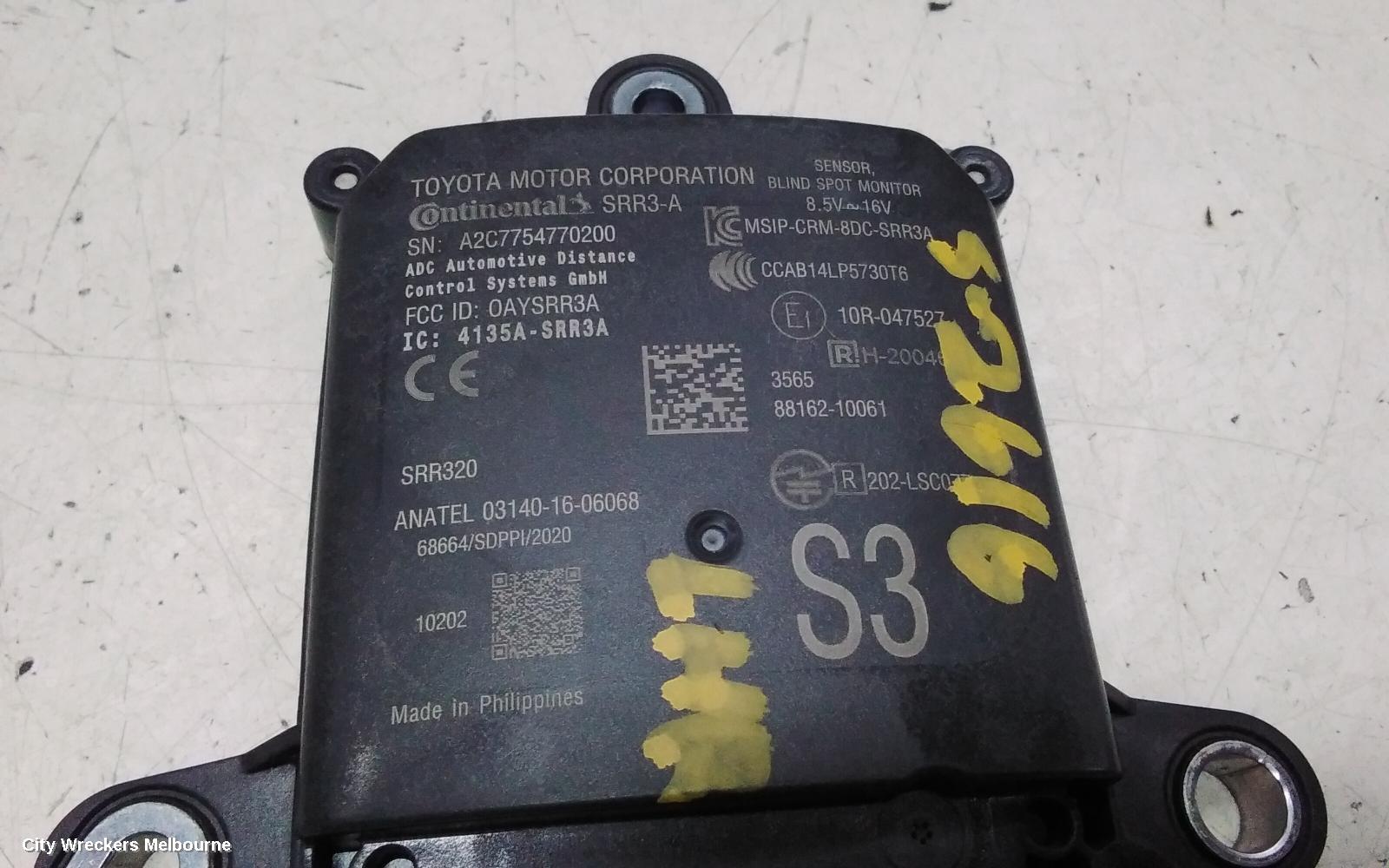 TOYOTA C-HR, GEN 1, 12/2016 - 09/2023, CCAB14LP5730T6 LHR BLIND SPOT MODULE: 142268 - Image 2