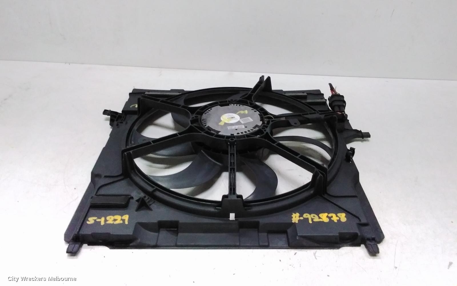 BMW 5 SERIES FAN, SINGLE FAN ASSY, 3.0, PETROL, M54/N52/N52N/N52K, E60, 10/2003 - 04/2010 - Image 1