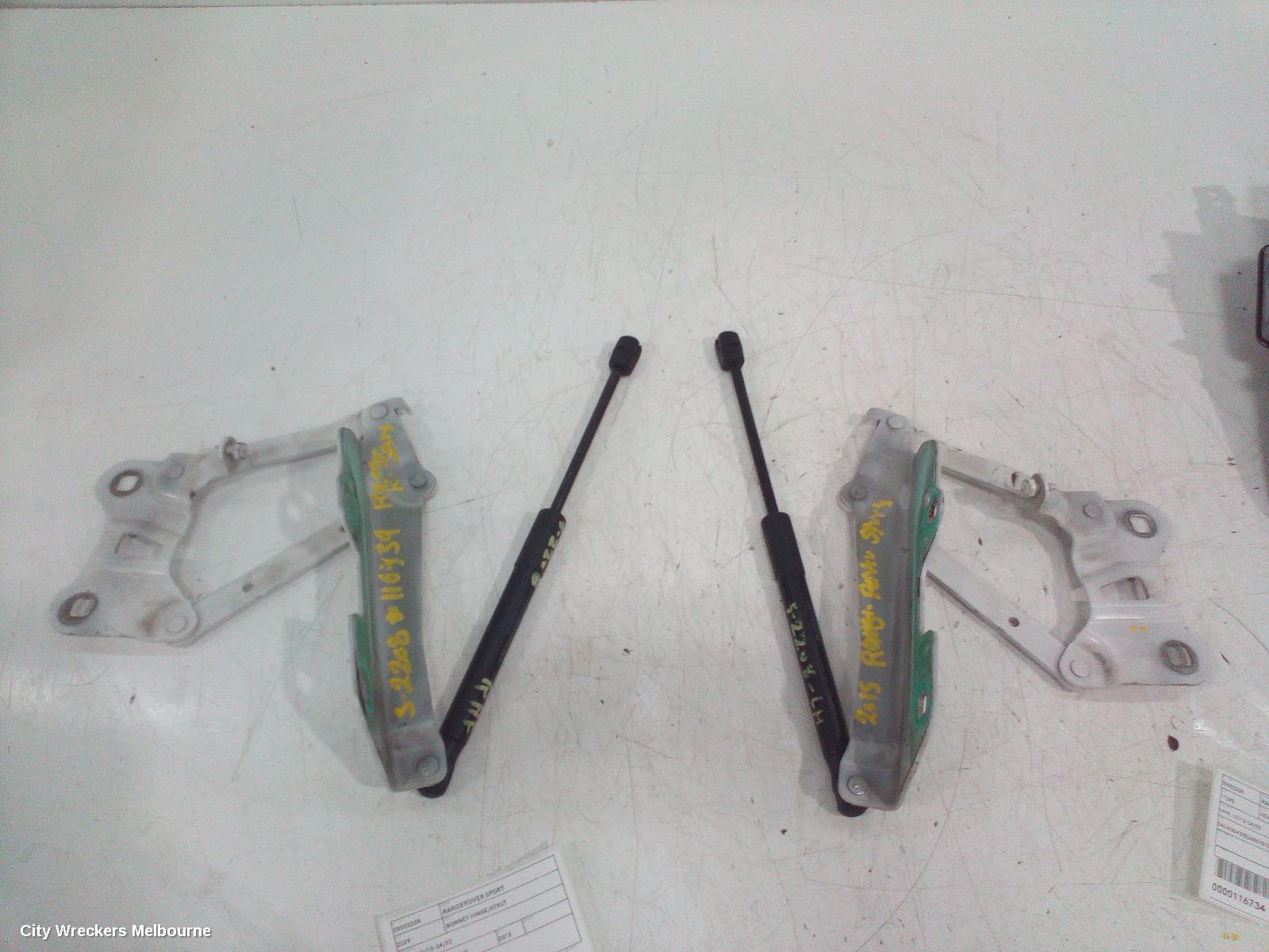 LAND ROVER RANGEROVER SPORT BONNET HINGE/STRUT, L494, 12/2013 - 04/2022 - Image 3