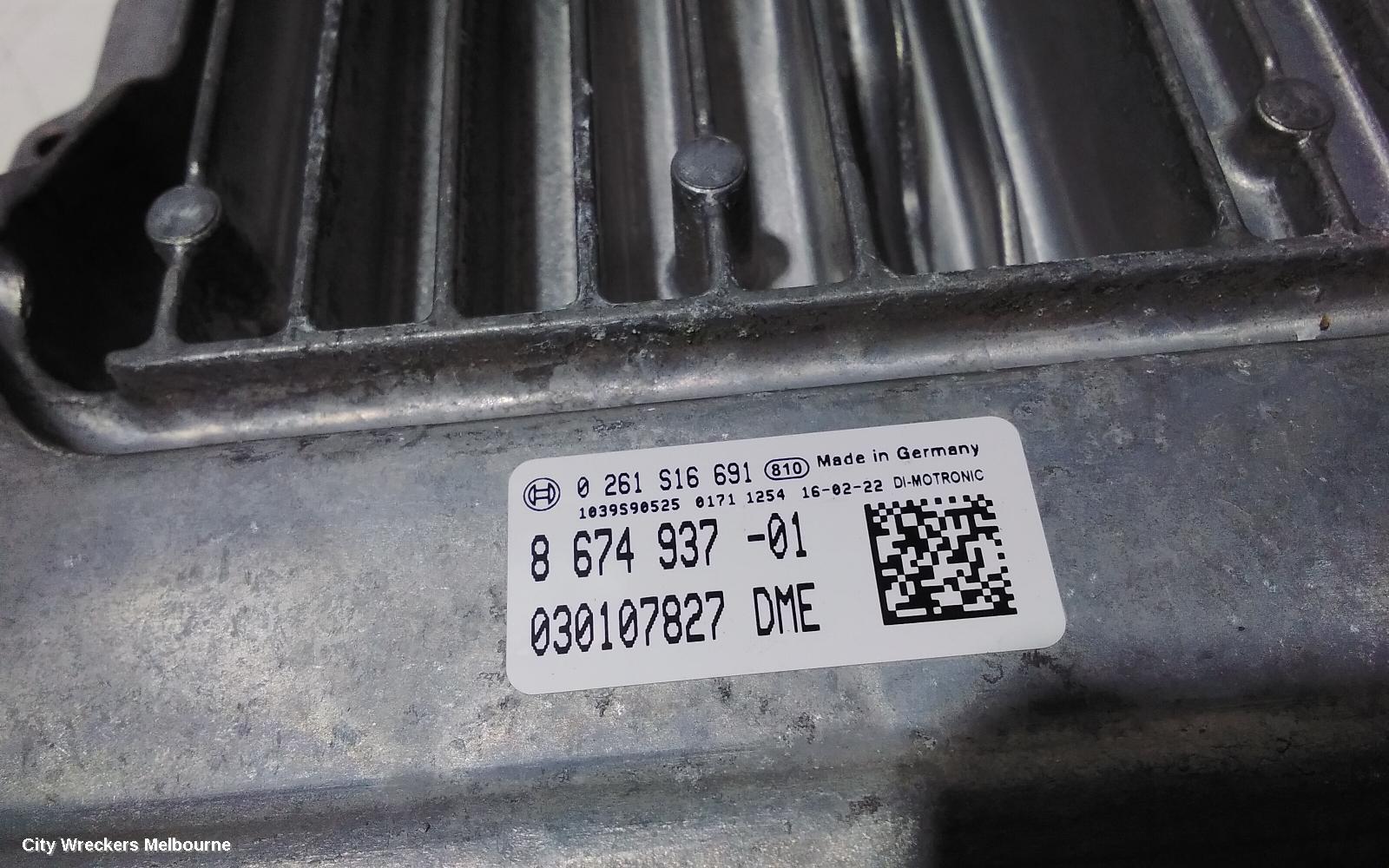 BMW 3 SERIES ECU, ENGINE ECU, 2.0, 330I, TURBO, PETROL, ECU ONLY, F30/F31, B48, 07/2015 - 05/2019 - Image 3