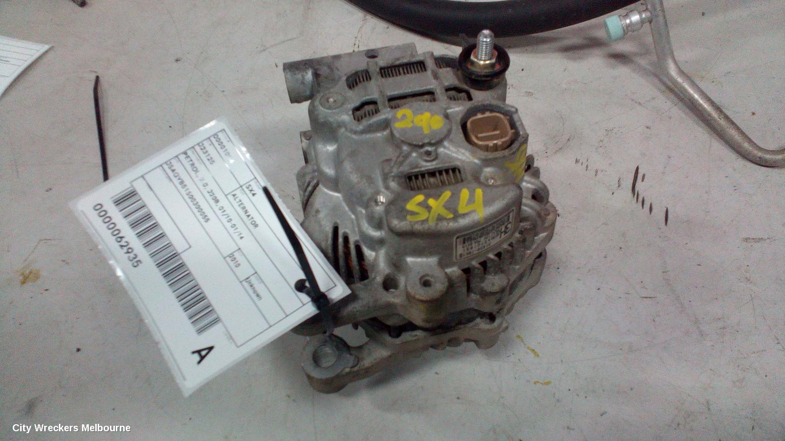 SUZUKI SX4 ALTERNATOR, PETROL, 2.0, J20B, 01/2010 - 01/2014 - Image 3