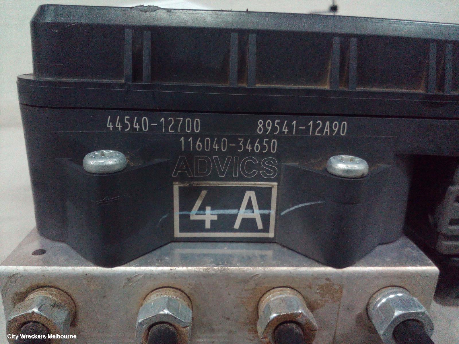 TOYOTA COROLLA ABS PUMP/MODULATOR, ZRE182R, HATCH, NON HYBRID, 03/2015 - 06/2018 - Image 2