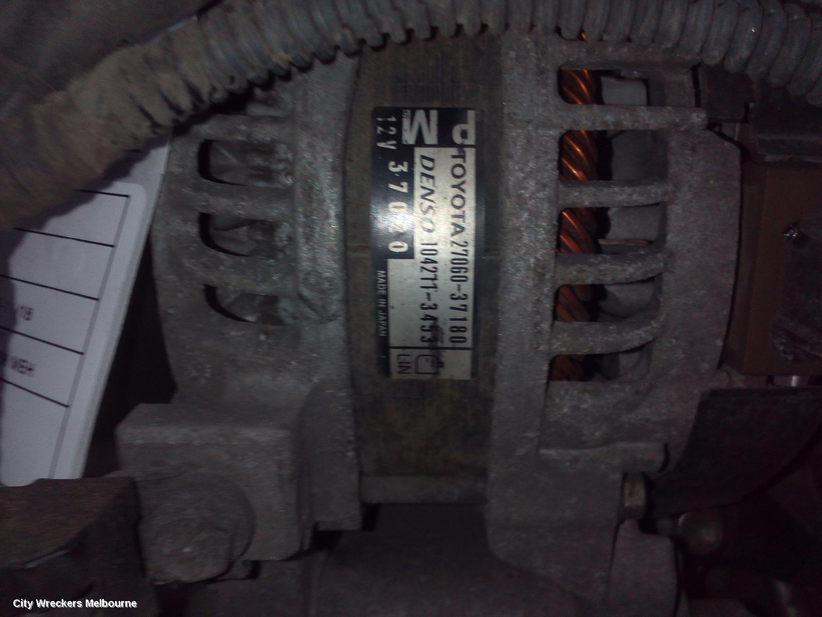 TOYOTA RAV4 ALTERNATOR, PETROL, 2.0, 3ZR-FE, 100AMP, ZSA42R, 12/2012 - 11/2018 - Image 2