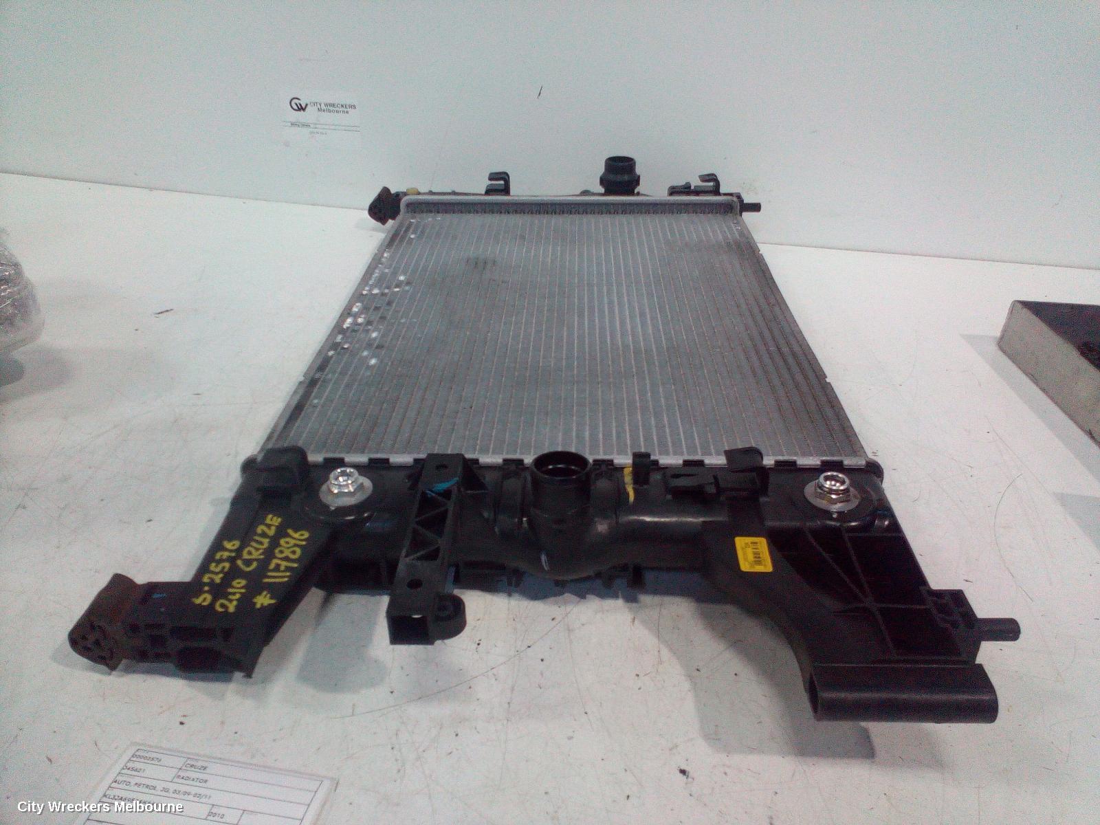 HOLDEN CRUZE RADIATOR, AUTO, PETROL, JG, 03/2009 - 02/2011 - Image 2