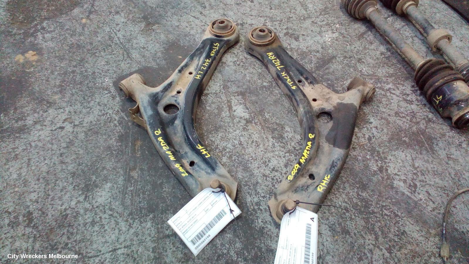 MAZDA 2 RIGHT FRONT LOWER CONTROL ARM, DE SERIES, 09/2007 - 09/2014 - Image 2