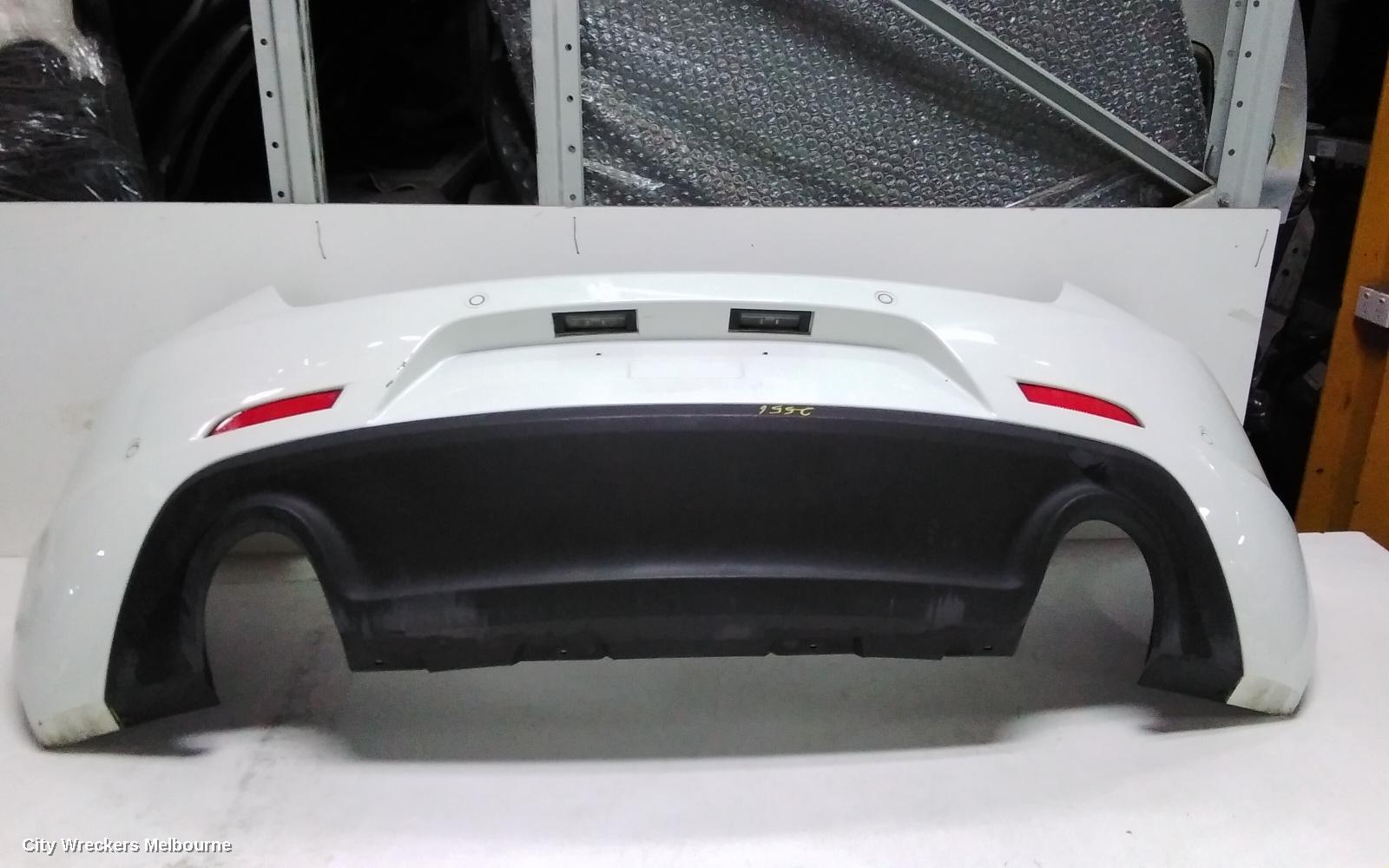 ALFA ROMEO GIULIETTA REAR BUMPER, BUMPER BAR (2 PIECES), TWIN EXHAUST, W/ PARK SENSOR TYPE, 940 SERIES, 01/2011 - 10/2016 - Image 1