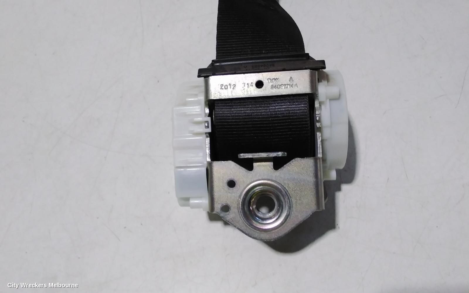 VOLKSWAGEN AMAROK SEATBELT/STALK, LH REAR, SEAT BELT ONLY, 2H, 12/2010 ONWARDS - Image 3