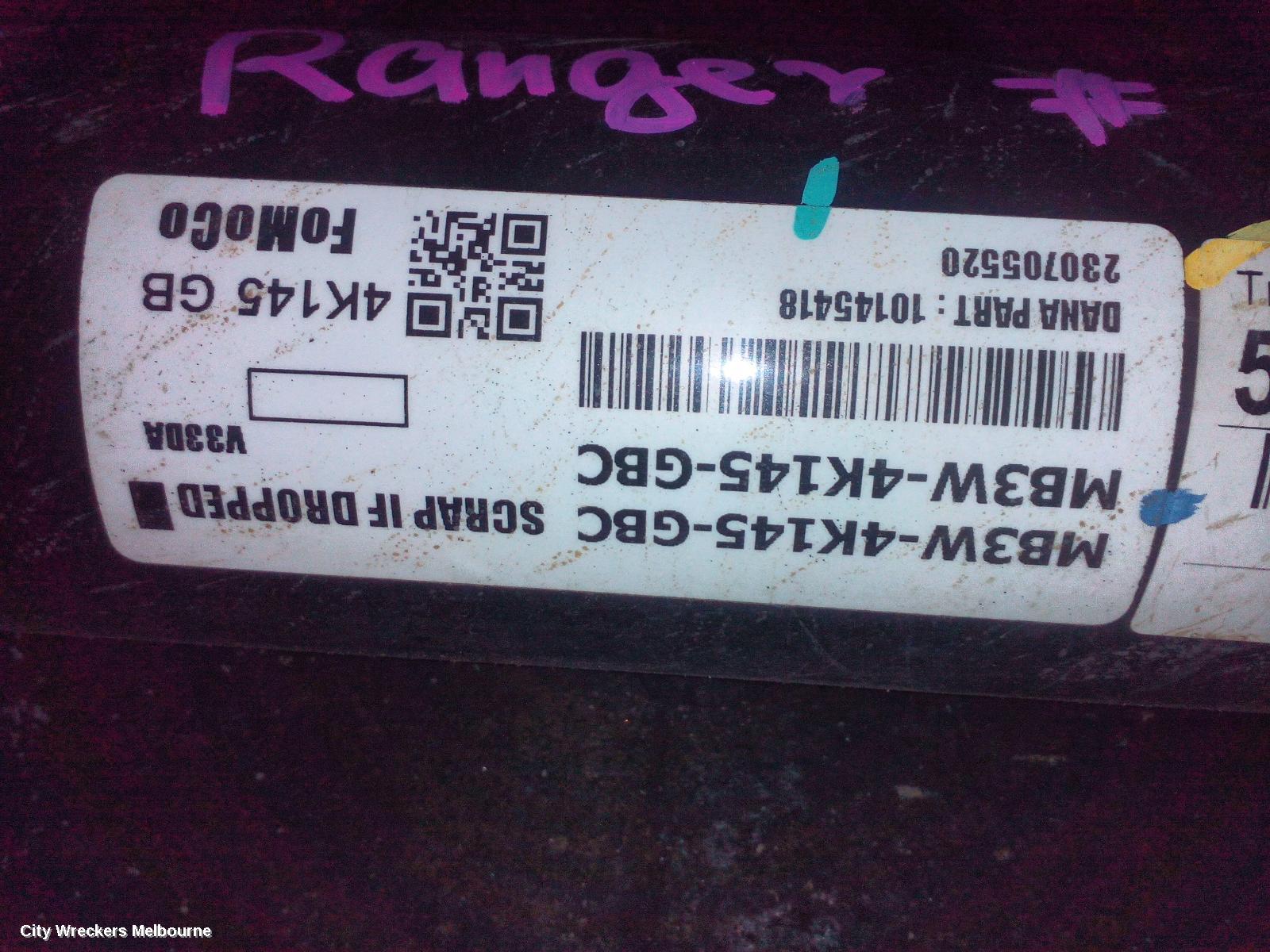FORD RANGER REAR DRIVE SHAFT, RA, DIESEL, 3.0, TURBO, AUTO, AWD, 05/2022 ONWARDS - Image 3