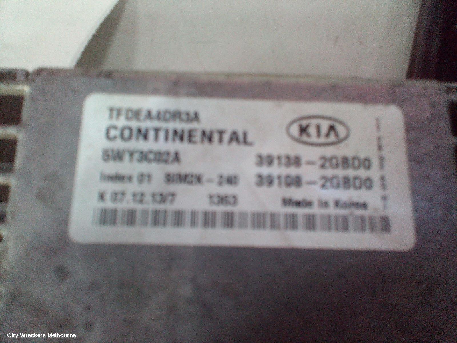 KIA OPTIMA ECU, ENGINE ECU, 2.4, G4KJ, PETROL, ECU ONLY, TF, 01/2011 - 10/2015 - Image 2