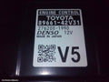 TOYOTA RAV4 ECU, ENGINE ECU, 2.0, 3ZR-FE, PETROL, AUTO T/M, ECU ONLY, ZSA42R, 12/2012 - 11/2018 - Image 1